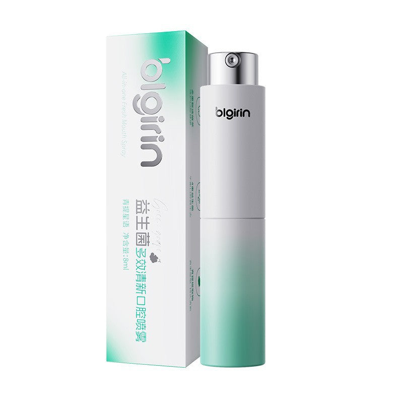 Baili Giant Probiotic Mouth Spray Freshens Breath for Men and Women, Portable Oral Spray for Kissing, Long-Lasting Fragrance, Removes Odor