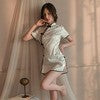 Modified Cheongsam-style lingerie nightgown