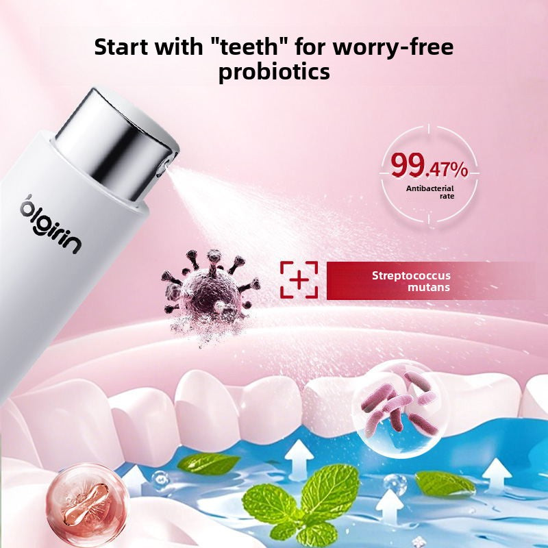 Baili Giant Probiotic Mouth Spray Freshens Breath for Men and Women, Portable Oral Spray for Kissing, Long-Lasting Fragrance, Removes Odor