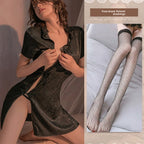 Modified Cheongsam-style lingerie nightgown