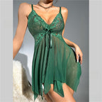 Women's Lace Mesh Lingerie Set