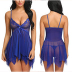 Women's Lace Mesh Lingerie Set